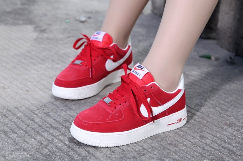 air force 1 rouge femme